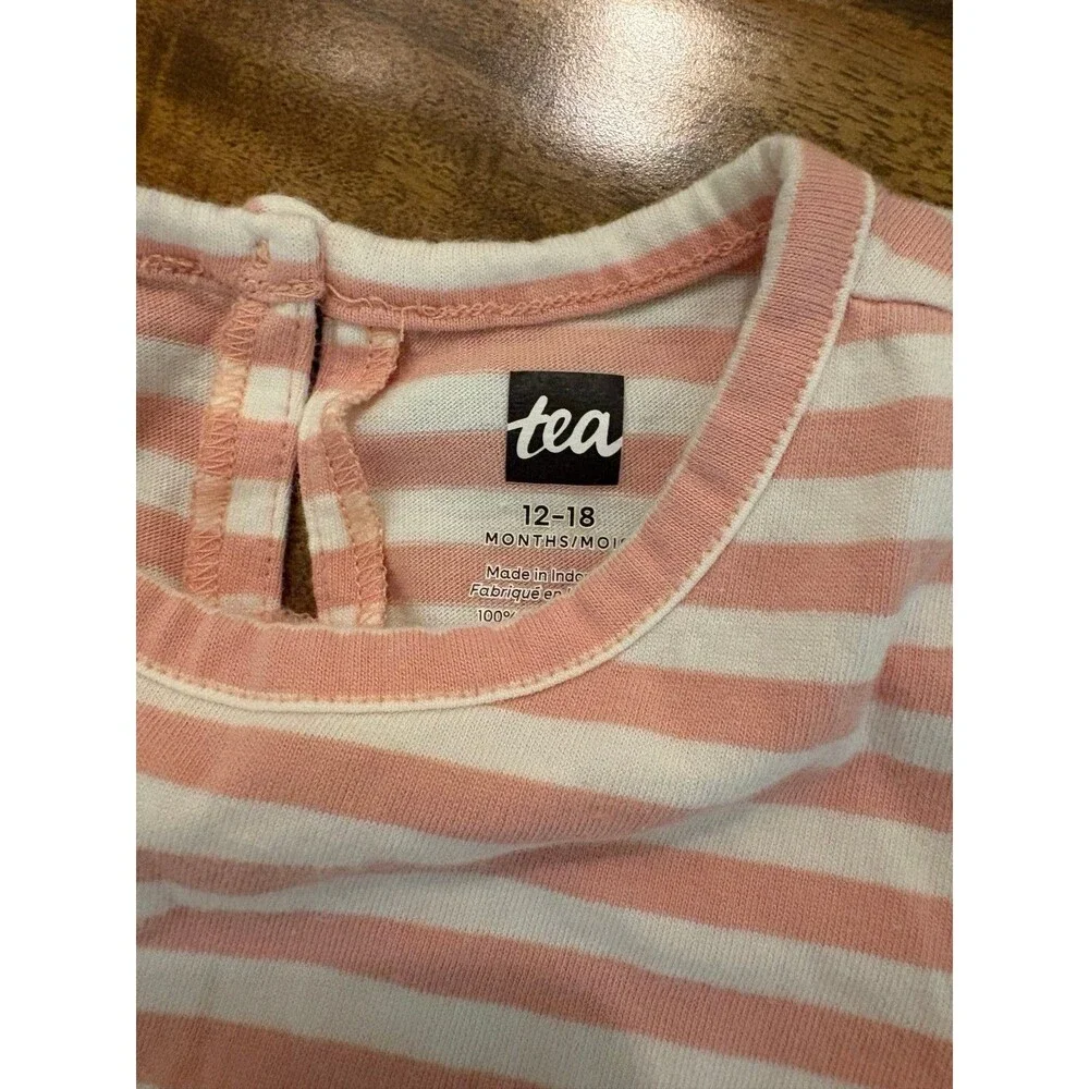 Tea Collection Long Sleeve Rompers, size 12-18 months